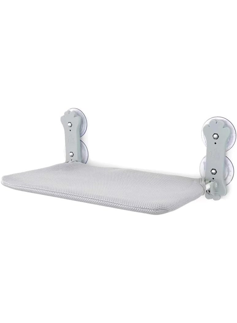 Premium Cat Window Hammock with Suction Cups | Sunny Perch Seat for Indoor Cats Up to 15kg, Mounted Bed for Sunbathing & Lounging - Image 1